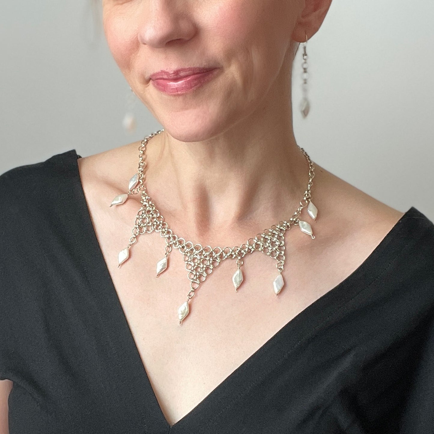 Warrior Chainmail Necklace