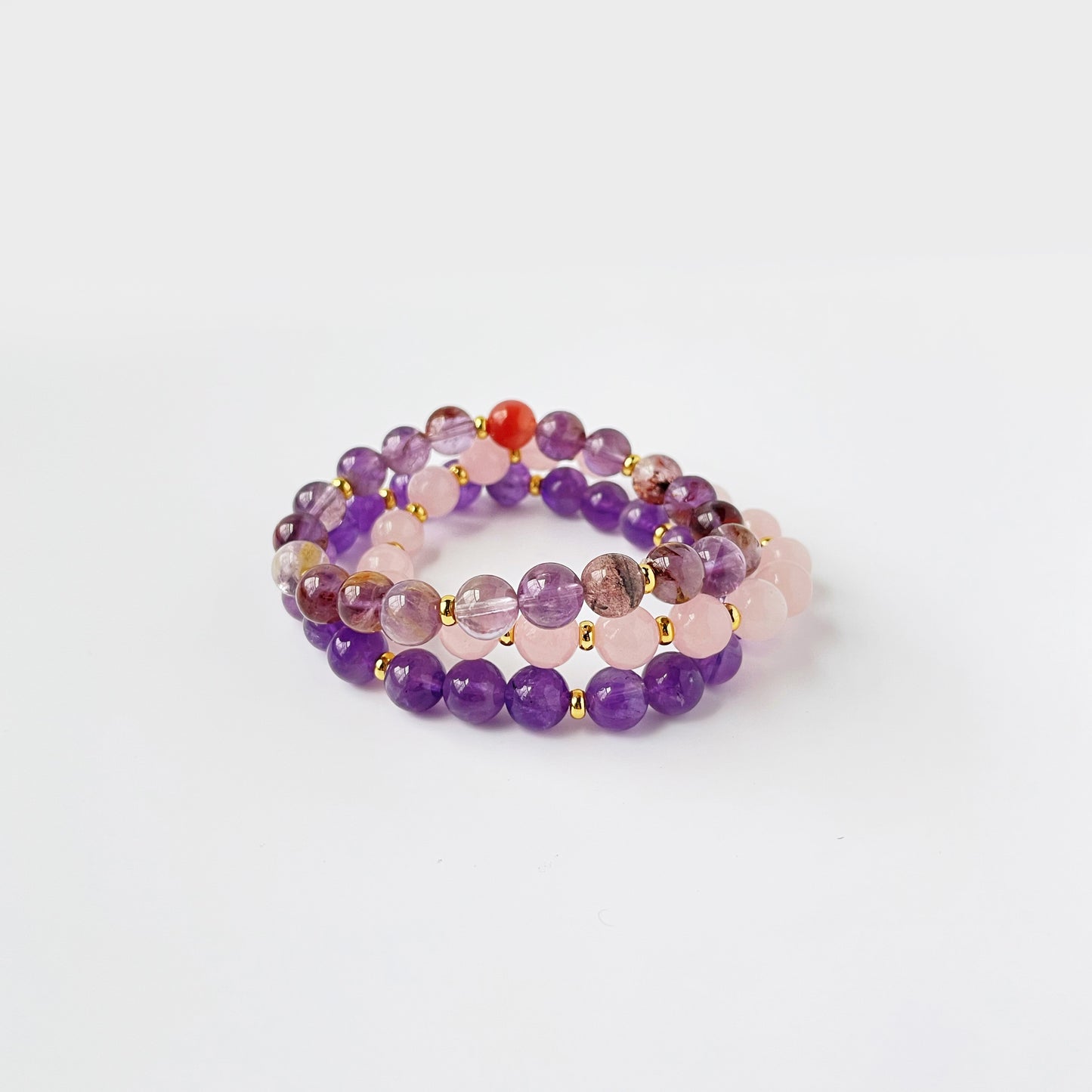 gemstone bracelet stack