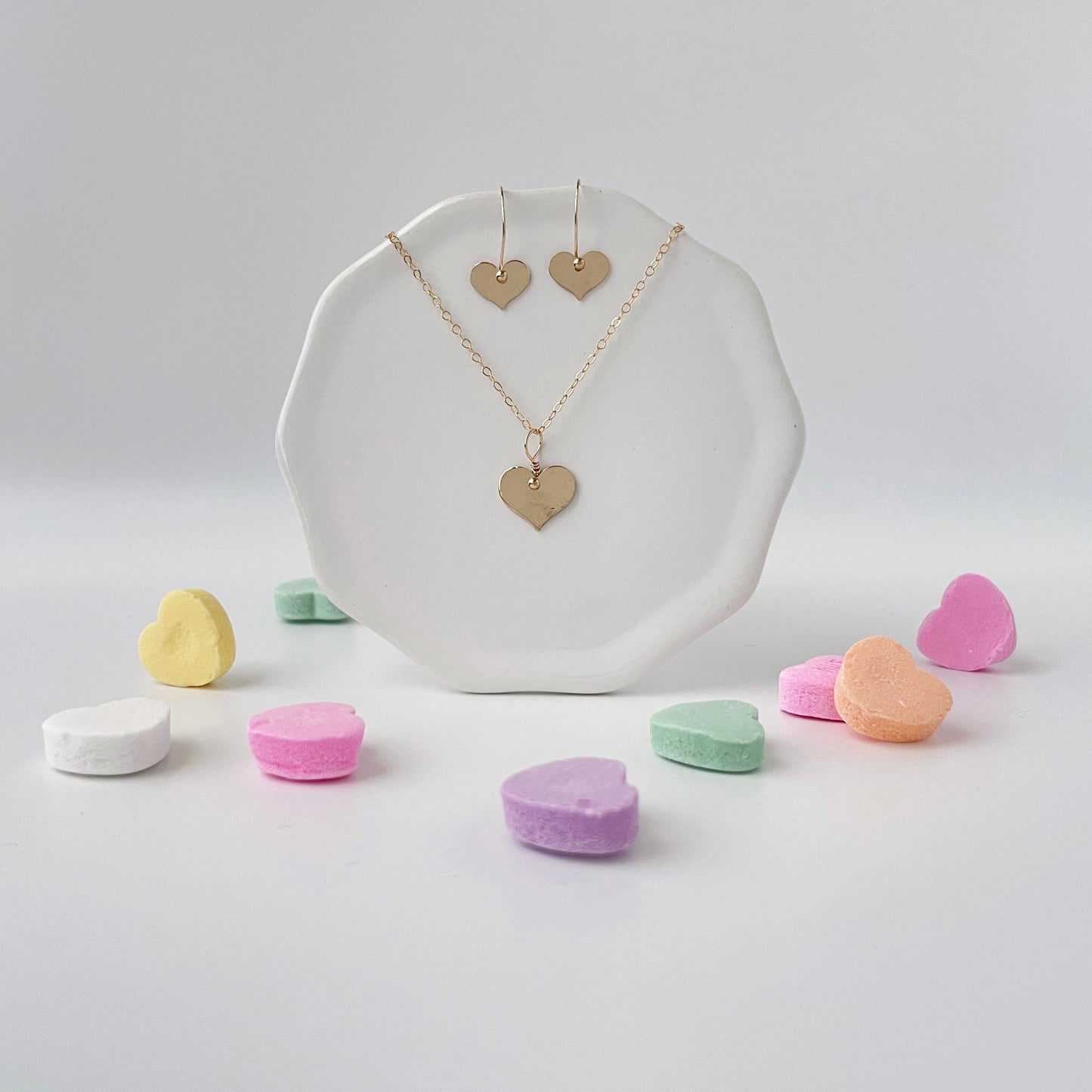 Valentine's jewelry in gold-filled