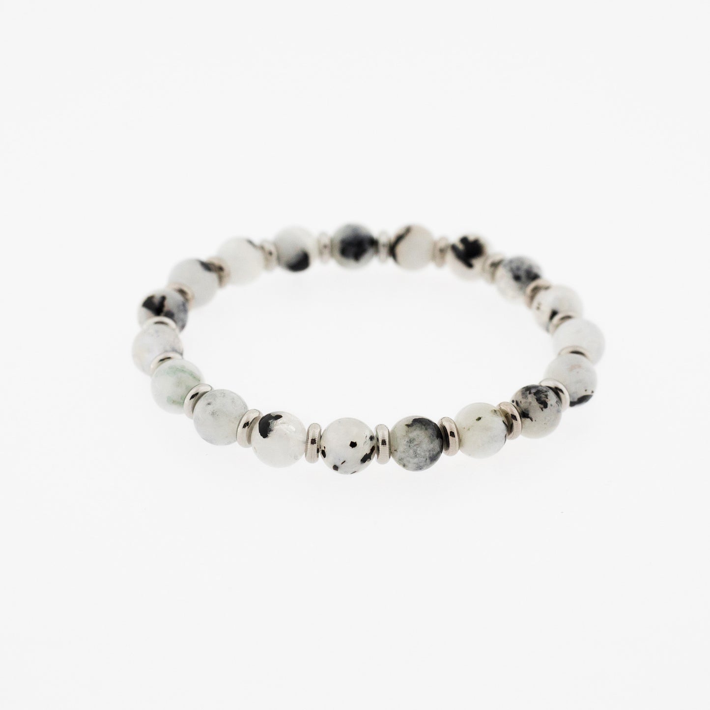 Rainbow Moonstone Stretch Bracelet