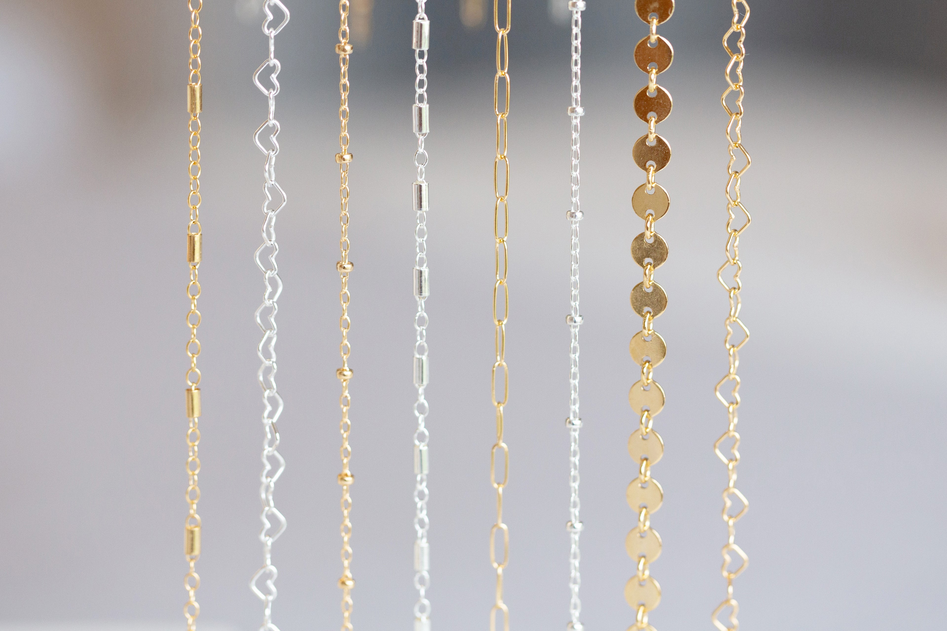 chains for permanent jewelry